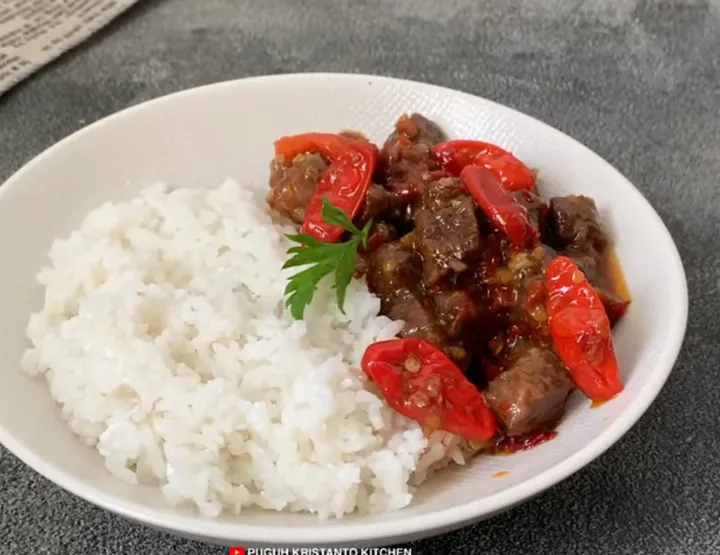 Oseng daging sapi